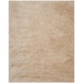 Safavieh Venice Shag Hand Tufted Rectangle Rug- Champagne- 4 x 6 ft. SG256C-4